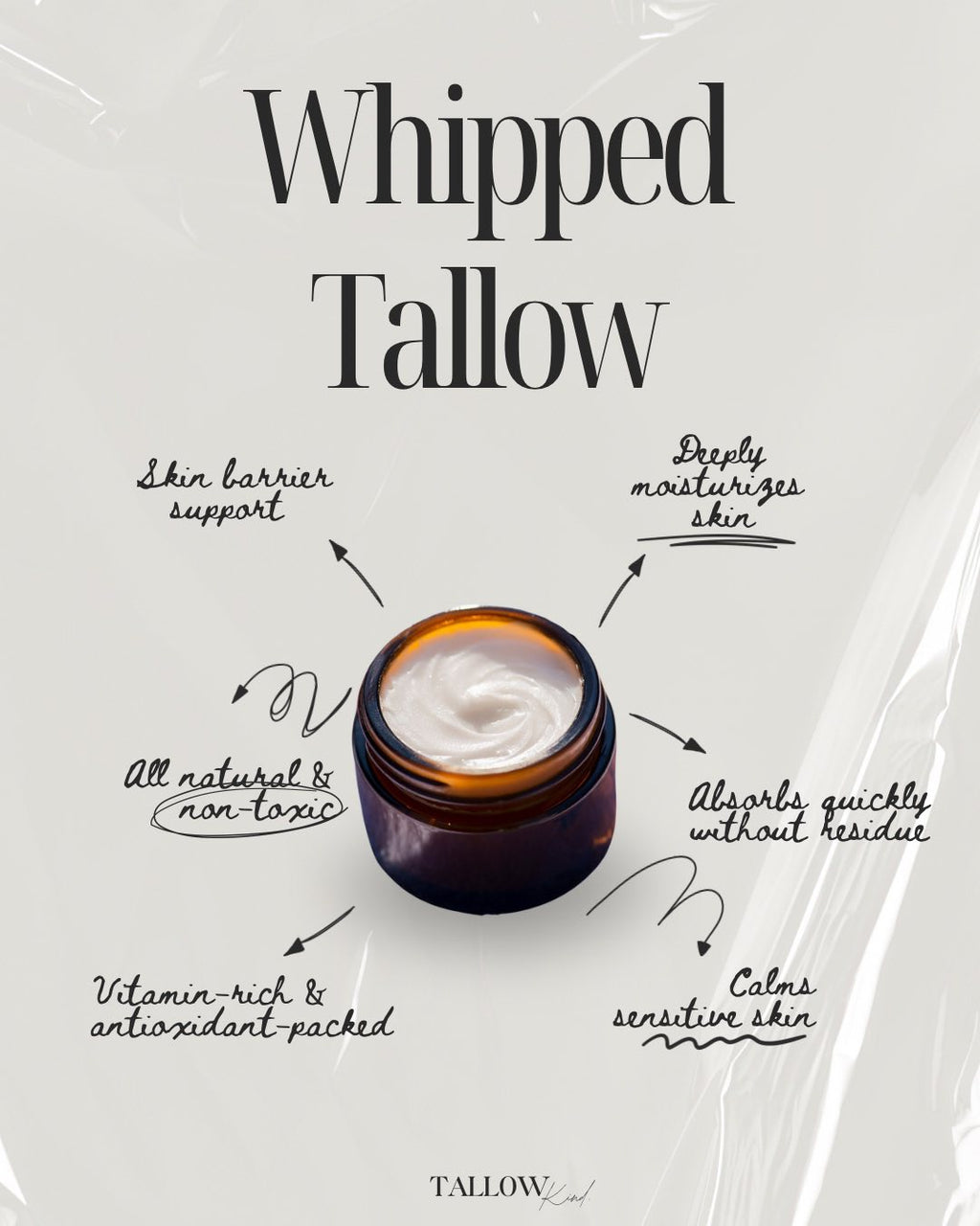 Whipped Tallow Butter 2 oz