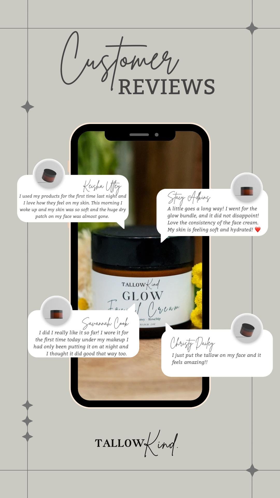Glow – Tallow Facial Cream